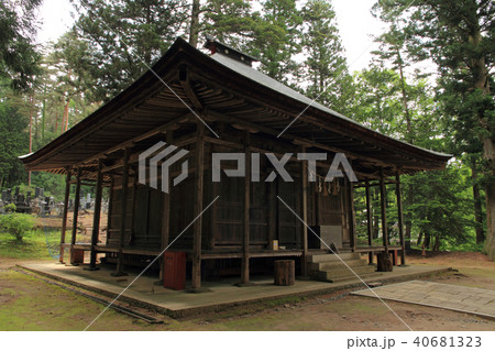 重要文化財 松尾寺薬師堂　長野県安曇野市 40681323