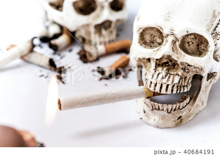 No and Stop smoking for World No Tobacco Day. 40684191