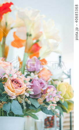 plastic flowers bouquet plastic flowers bouquet 40685368
