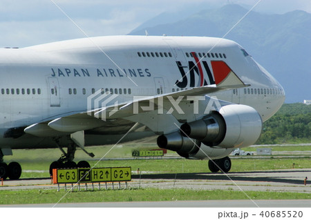 新千歳空港＿B747-400 40685520