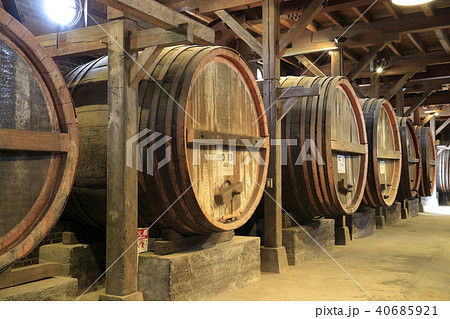 茨城県 牛久シャトー ワインの樽 茨城県 牛久シャトー ワインの樽 40685921