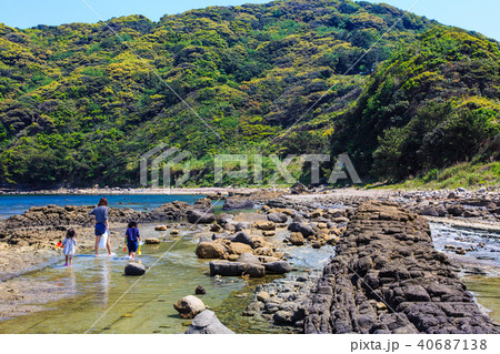 黒島　串の浜　串の浜岩脈　【長崎県佐世保市】 40687138
