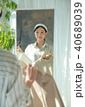 朝 若い女性 韓国人 40689039