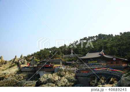 釜山 解凍龍宮寺 浜 40689243