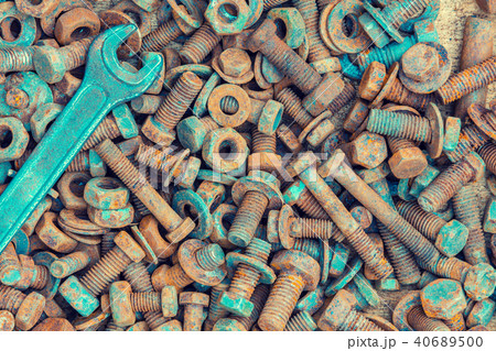 Abstract grunge metallic background 40689500