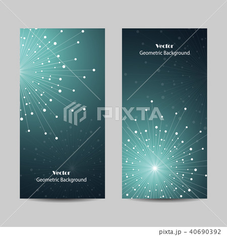 Set of vertical banners 40690392