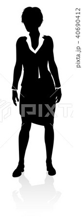 Business People Silhouette Business People Silhouette 40690412