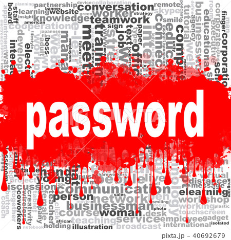Password word cloud 40692679