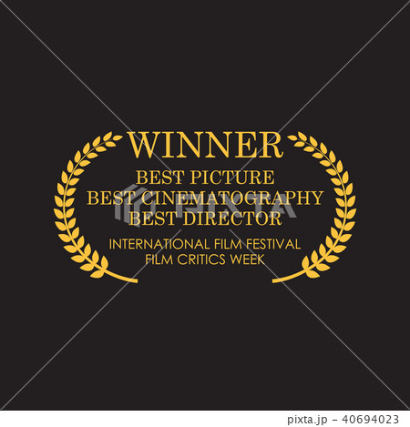 Laurel prize sign Film winner award Laurel prize sign Film winner award 40694023