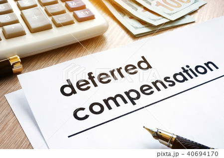 Documents with title Deferred compensation 40694170