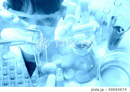 研究イメージ 薬の開発 研究イメージ 薬の開発 40694674