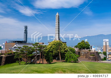 甲府城跡と甲府市街 40694717