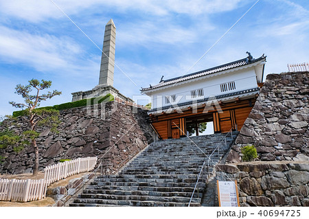 甲府城跡 鉄門 40694725