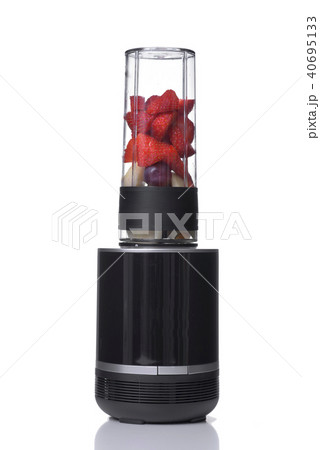 strawberries in a jar blender 40695133