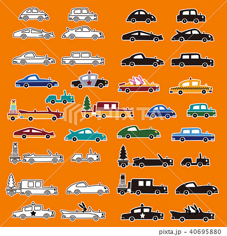 可愛い車のイラスト のイラスト素材
