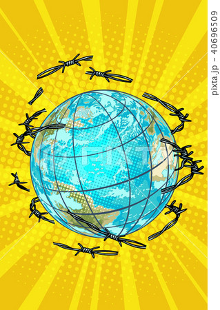 planet earth is barbed wire free 40696509