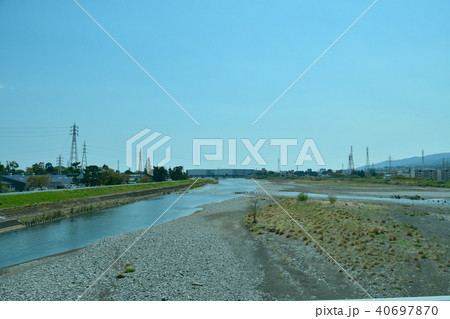 小田原厚木道路から酒匂川の眺め 40697870