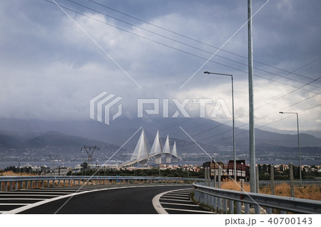 The Rio-Antirrio Bridge in Greece 40700143