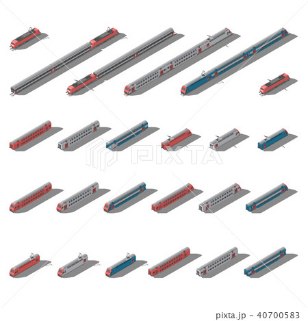 European passenger commuter and intercity trains European passenger commuter and intercity trains 40700583