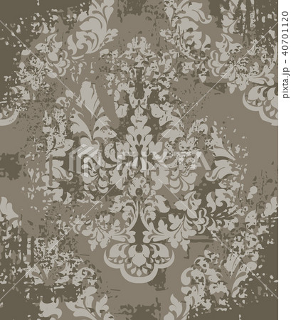 Vector damask pattern element. Classical luxury 40701120