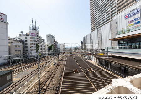 立川駅です。JR４路線に加えモノレール線や複数のバス路線も利用できどこに行くのも便利な立川駅 40703671