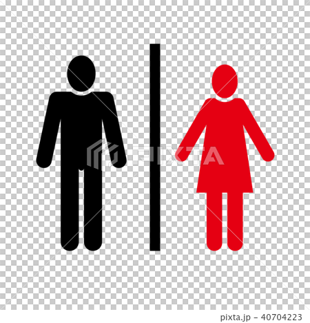 象形圖男人和女人 象形圖男人和女人 40704223
