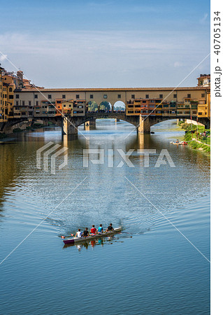 Ponte Vecchio Bridge in Florence - Italy 40705134