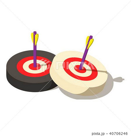 Target icon, isometric style Target icon, isometric style 40706246