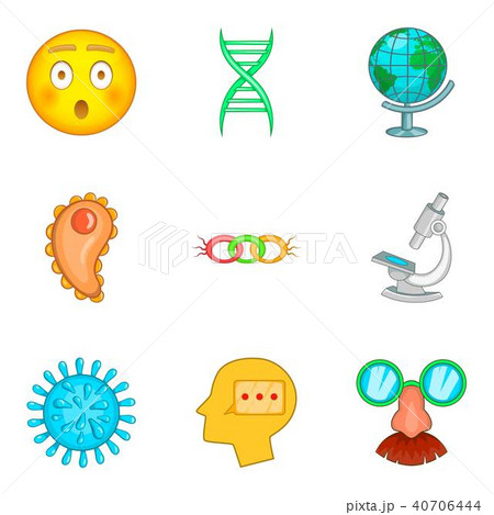 Intent icons set, cartoon style Intent icons set, cartoon style 40706444