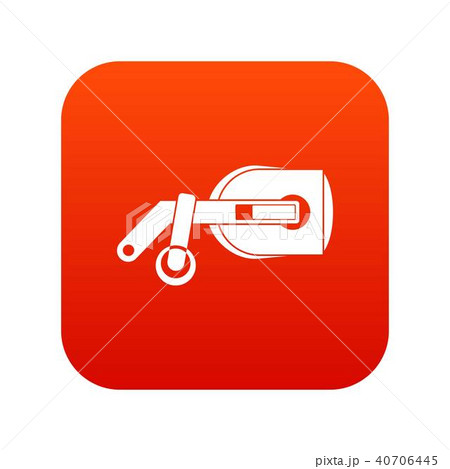 Game reality glasses icon digital red Game reality glasses icon digital red 40706445