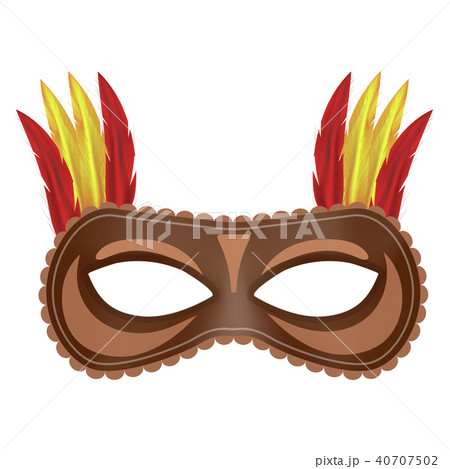 Dark mask mockup, realistic style Dark mask mockup, realistic style 40707502