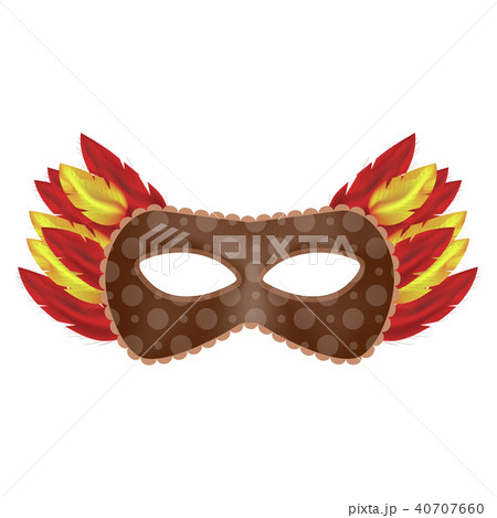 Mystical mask mockup, realistic style Mystical mask mockup, realistic style 40707660