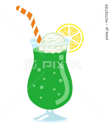 Cream Soda Icon Stock Illustration