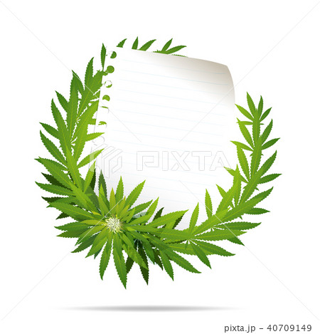 green cannabis leaf drug marijuana herb Background green cannabis leaf drug marijuana herb Background 40709149