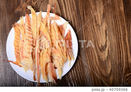 Pretzels, chips and salsa dip 40709366