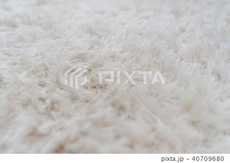 White wool carpet texture background 40709680