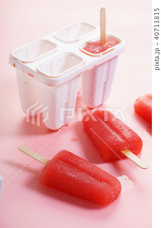 red watermelon popsicles 40711815