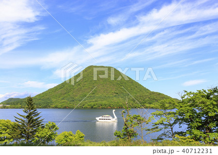 榛名山 榛名富士 榛名湖 榛名山 榛名富士 榛名湖 40712231