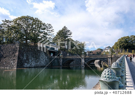 皇居の二重橋 皇居の二重橋 40712688