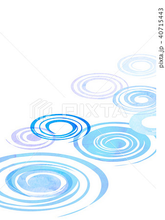 水彩 波紋 水紋 テクスチャーのイラスト素材 40715443 Pixta