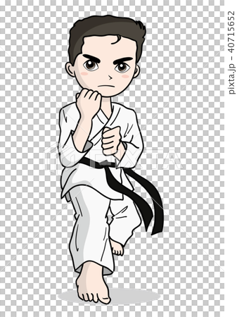 Karate Boys Pose C 40715652