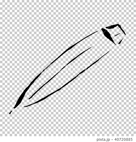 オクラ 筆で描くやさい 和のイラストのイラスト素材 40720885 Pixta