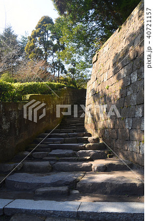 仙巌園の石階段 仙巌園の石階段 40721157