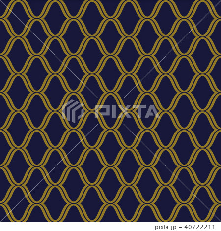 Antique gold retro pattern seamless background 40722211