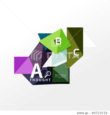 Infographic option banner 40723519