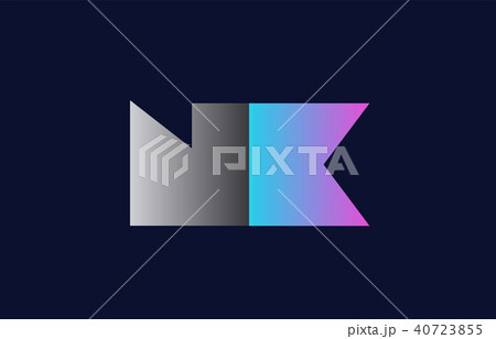 initial alphabet letter logo company icon design 40723855