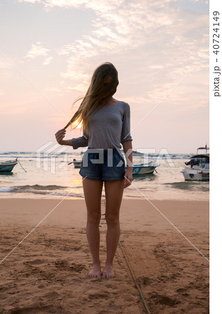 sea breeze on the beach 40724149
