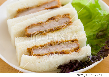 ひれカツサンド 40724409