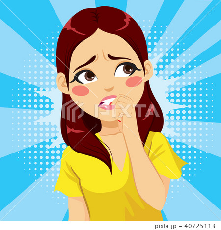 Woman Fear Emotion Woman Fear Emotion 40725113