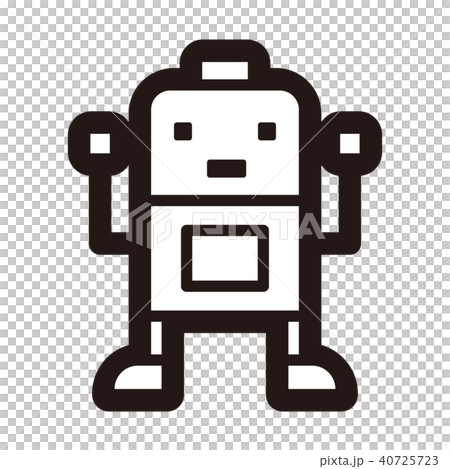 モノトーンアイコン シリーズ のイラスト素材